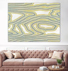 River Trail by Nikki Galapon on GIANT ART - yellow abstract