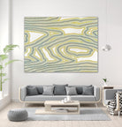River Trail by Nikki Galapon on GIANT ART - yellow abstract