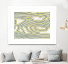 River Trail by Nikki Galapon on GIANT ART - yellow abstract