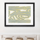 River Trail by Nikki Galapon on GIANT ART - yellow abstract