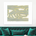 River Trail by Nikki Galapon on GIANT ART - yellow abstract
