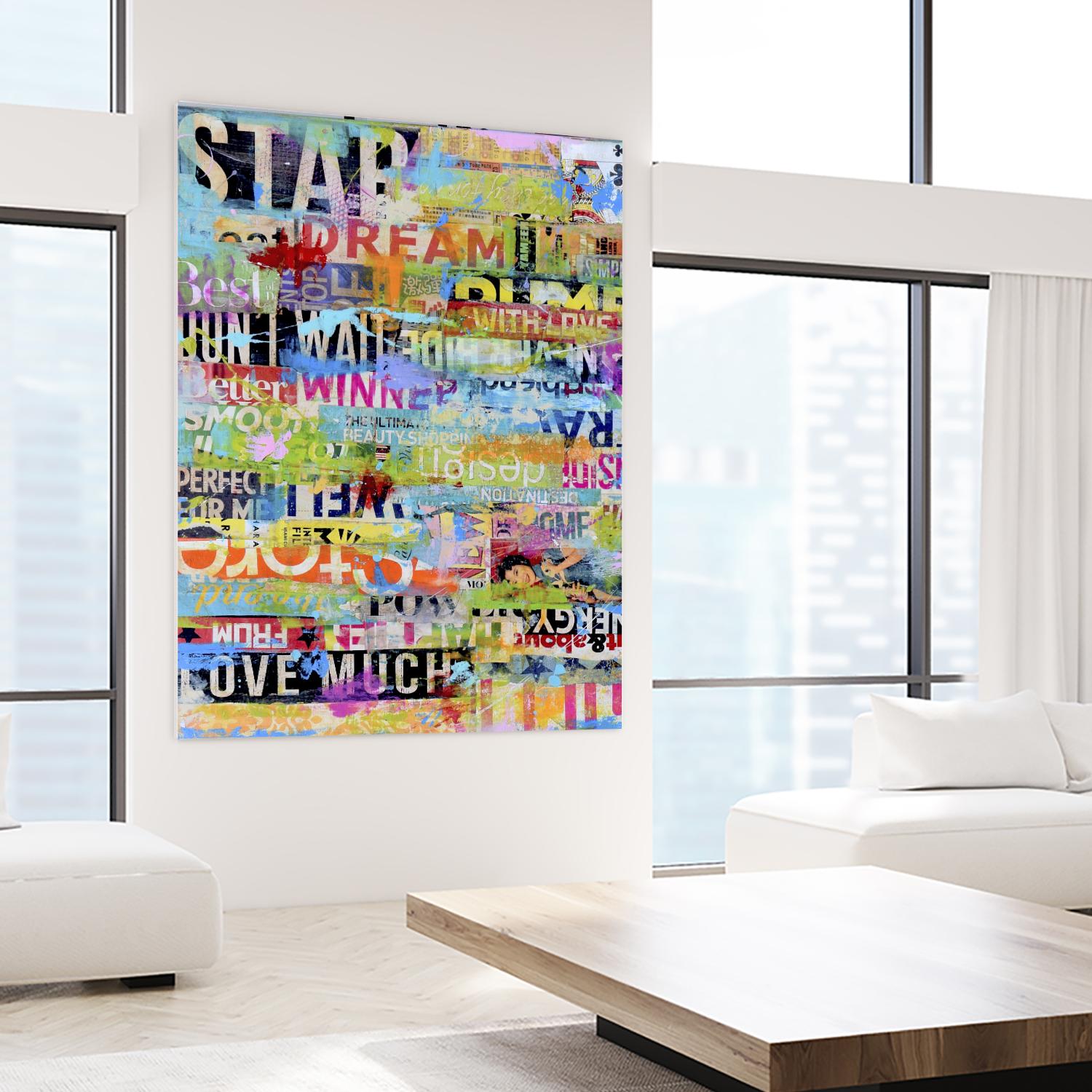 Metro Mix 33 I by Erin Ashley on GIANT ART - abstract