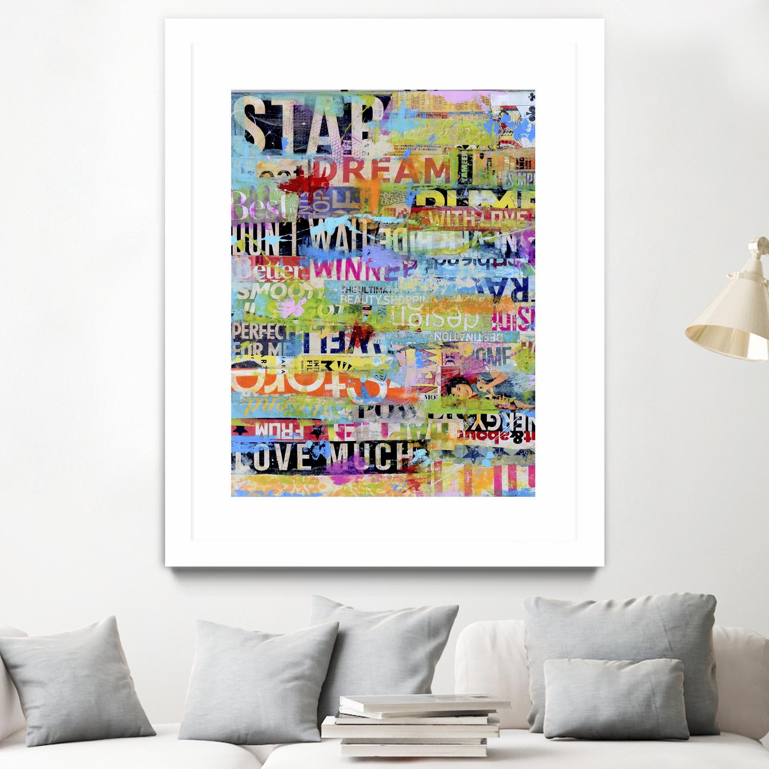 Metro Mix 33 I by Erin Ashley on GIANT ART - abstract