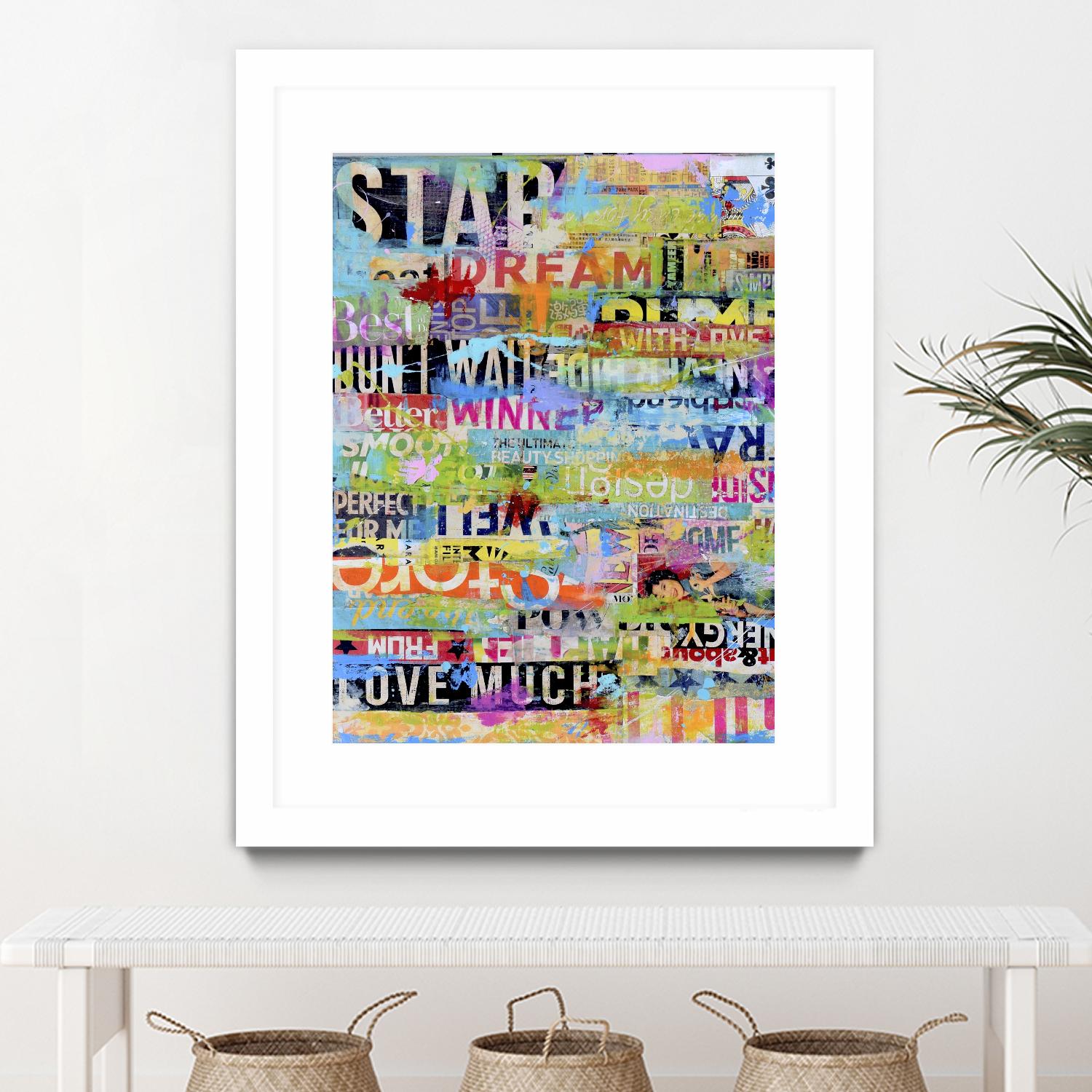 Metro Mix 33 I by Erin Ashley on GIANT ART - abstract