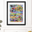 Metro Mix 33 I by Erin Ashley on GIANT ART - abstract