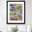 Metro Mix 33 I by Erin Ashley on GIANT ART - abstract