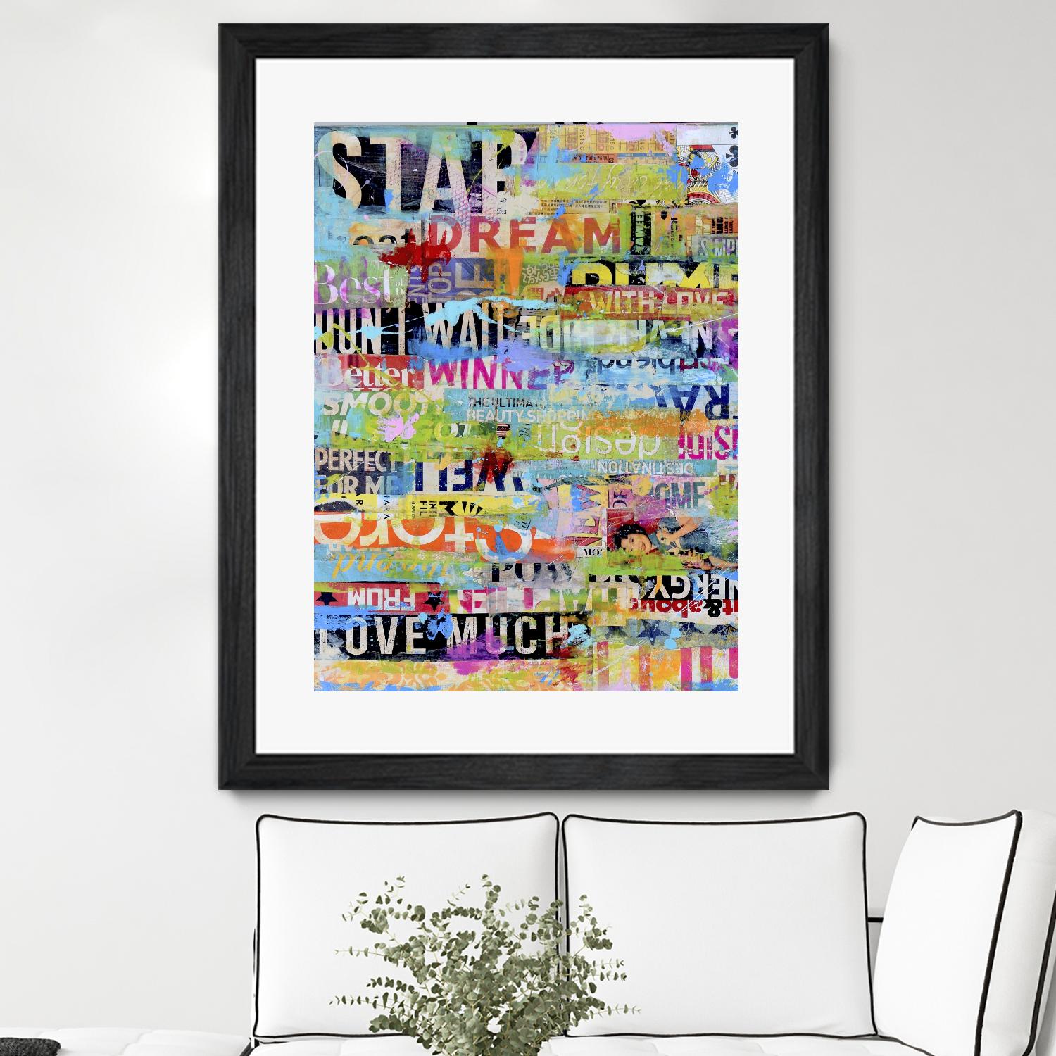 Metro Mix 33 I by Erin Ashley on GIANT ART - abstract