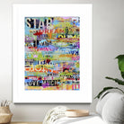 Metro Mix 33 I by Erin Ashley on GIANT ART - abstract