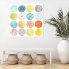Pattern Pop I by June Erica Vess on GIANT ART - abstract