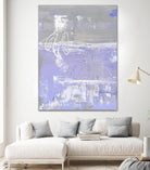 Valley Mist I by Erin Ashley on GIANT ART - pink abstract