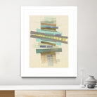 Balancing I by Nikki Galapon on GIANT ART - blue abstract