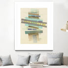 Balancing I by Nikki Galapon on GIANT ART - blue abstract