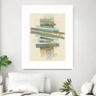 Balancing I by Nikki Galapon on GIANT ART - blue abstract