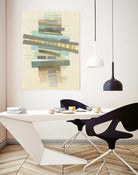 Balancing I by Nikki Galapon on GIANT ART - blue abstract