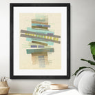 Balancing I by Nikki Galapon on GIANT ART - blue abstract