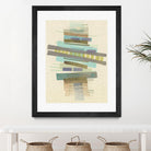 Balancing I by Nikki Galapon on GIANT ART - blue abstract