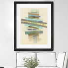 Balancing I by Nikki Galapon on GIANT ART - blue abstract