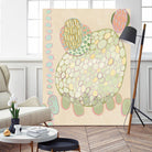 Elevated Pod II by Nikki Galapon on GIANT ART - green abstract