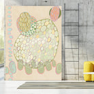 Elevated Pod II by Nikki Galapon on GIANT ART - green abstract