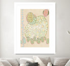 Elevated Pod II by Nikki Galapon on GIANT ART - green abstract