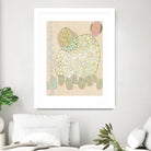 Elevated Pod II by Nikki Galapon on GIANT ART - green abstract