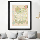 Elevated Pod II by Nikki Galapon on GIANT ART - green abstract