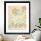 Elevated Pod II by Nikki Galapon on GIANT ART - green abstract