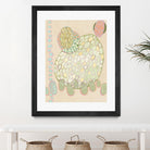 Elevated Pod II by Nikki Galapon on GIANT ART - green abstract