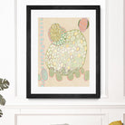 Elevated Pod II by Nikki Galapon on GIANT ART - green abstract