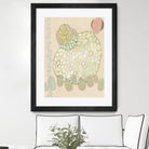 Elevated Pod II by Nikki Galapon on GIANT ART - green abstract