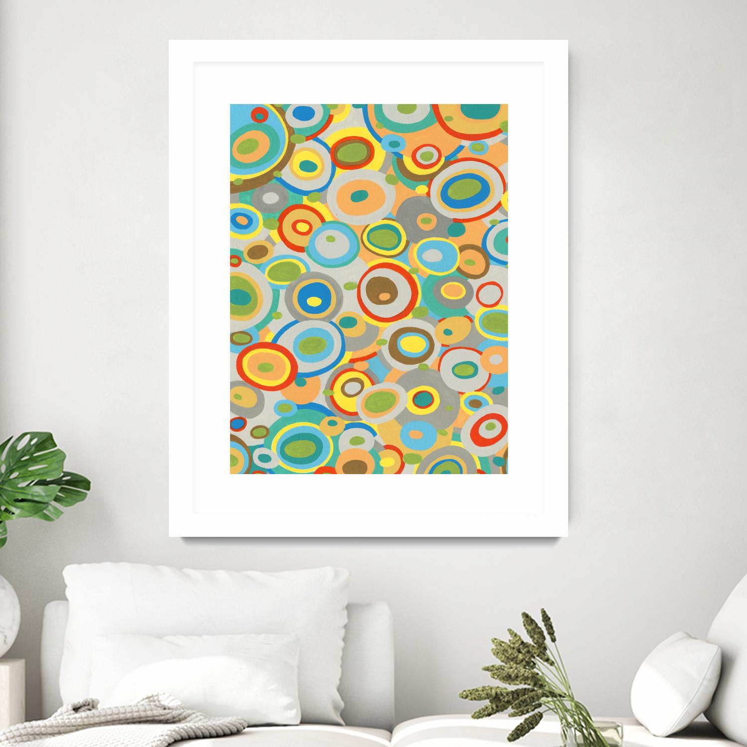 Overlapping Ovals I by Nikki Galapon on GIANT ART - abstract