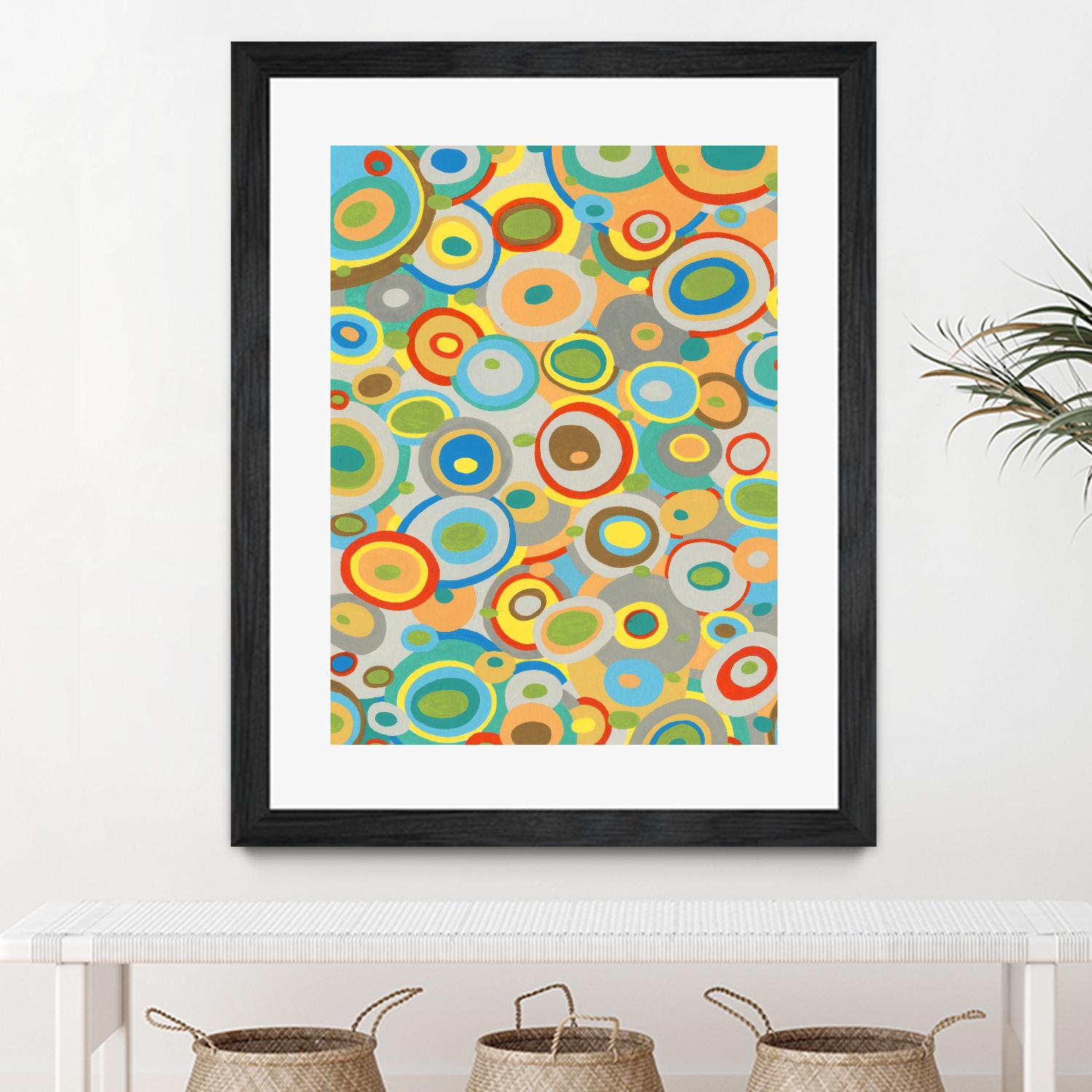 Overlapping Ovals I by Nikki Galapon on GIANT ART - abstract