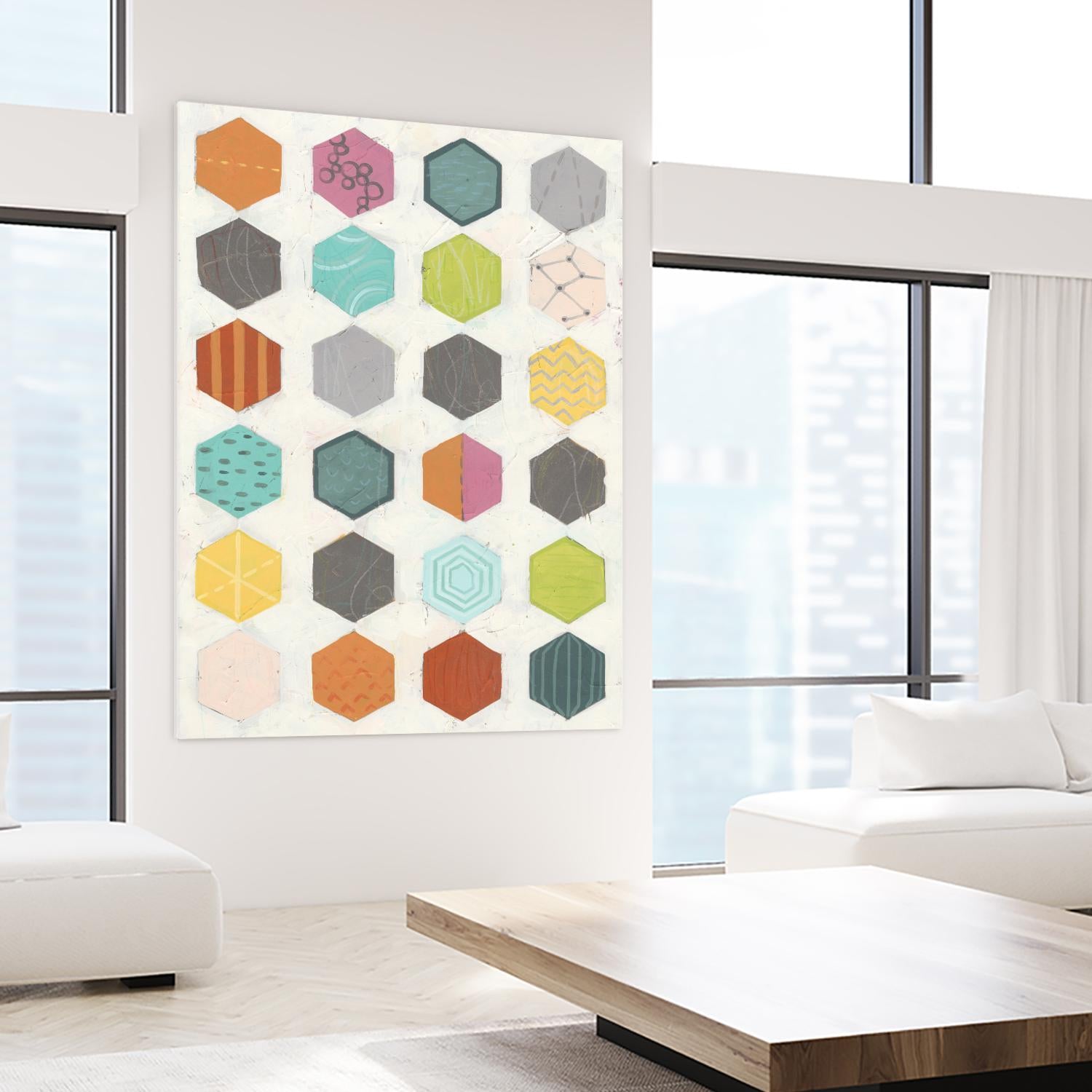 Pattern Interaction I by June Erica Vess on GIANT ART - abstract