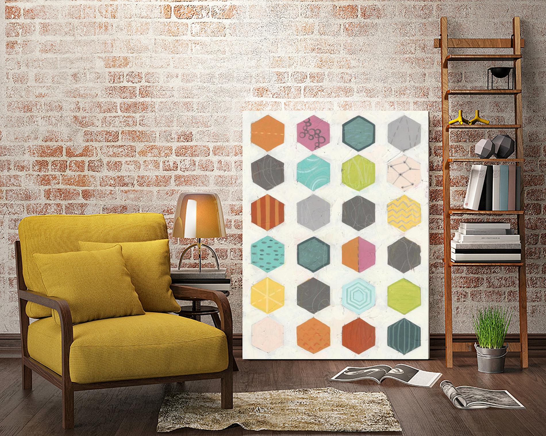 Pattern Interaction I by June Erica Vess on GIANT ART - abstract