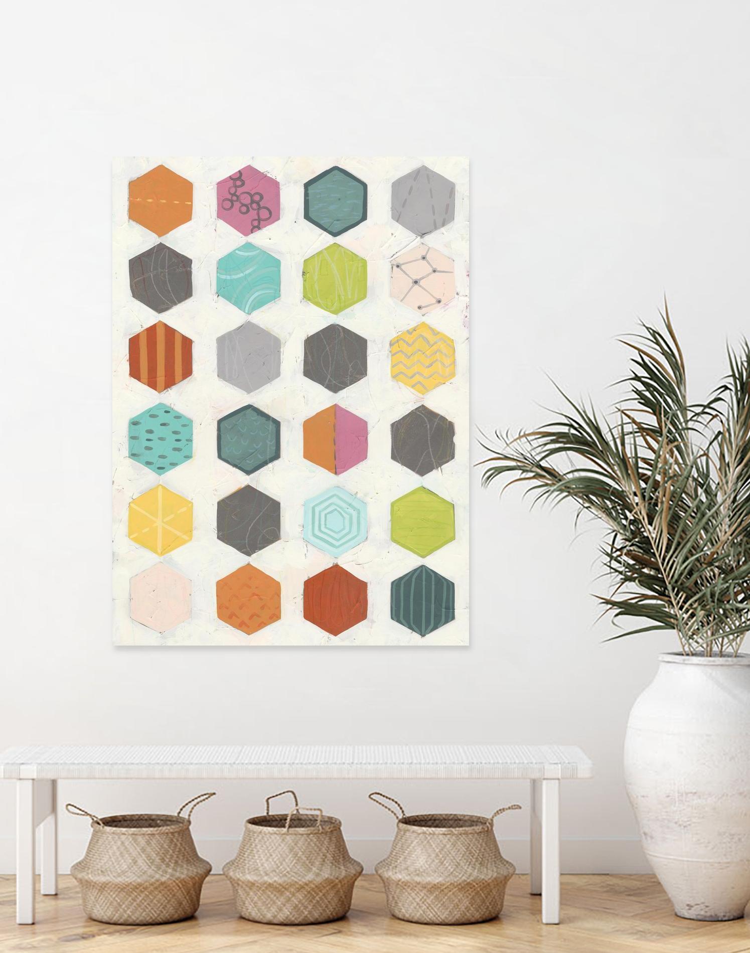 Pattern Interaction I by June Erica Vess on GIANT ART - abstract