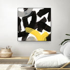 Chromatic Impulse V by June Erica Vess on GIANT ART - yellow abstract