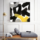 Chromatic Impulse V by June Erica Vess on GIANT ART - yellow abstract