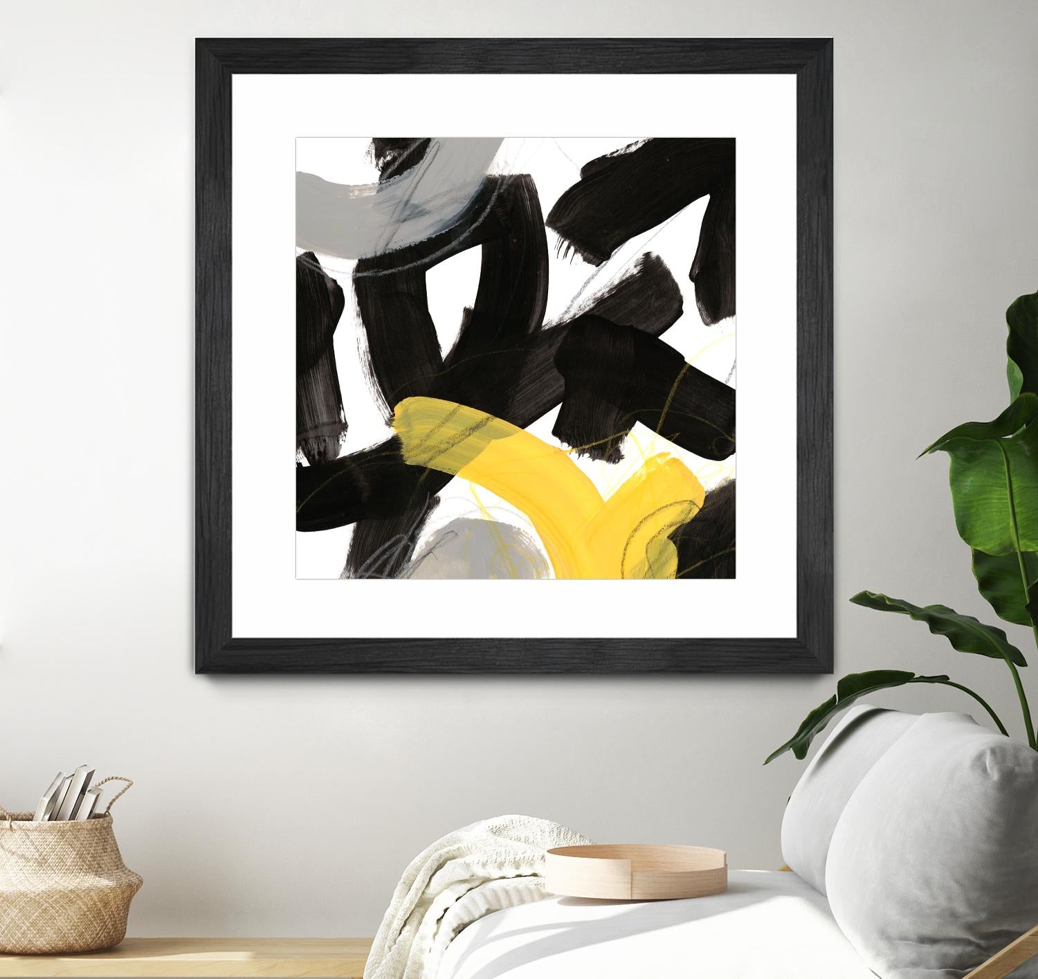 Chromatic Impulse V by June Erica Vess on GIANT ART - yellow abstract