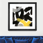 Chromatic Impulse V by June Erica Vess on GIANT ART - yellow abstract