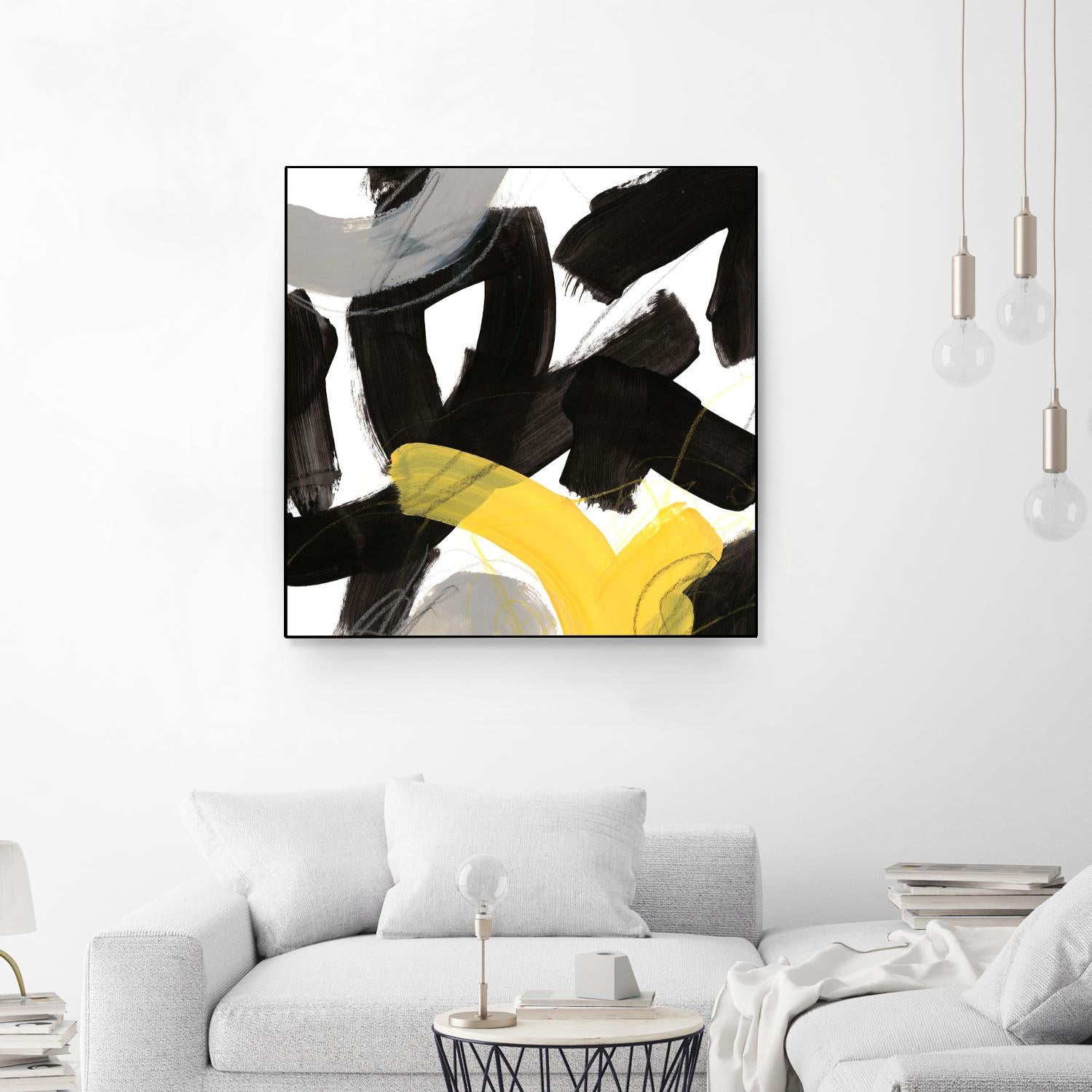 Chromatic Impulse V by June Erica Vess on GIANT ART - yellow abstract