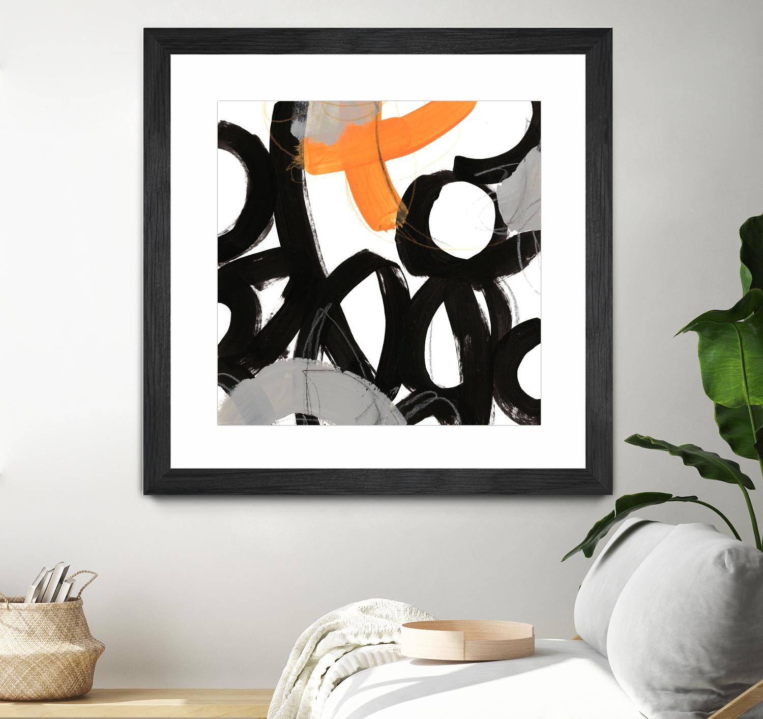 Chromatic Impulse VI by June Erica Vess on GIANT ART - orange abstract