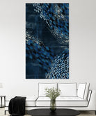 Moon Tide II by Grace Popp on GIANT ART - blue abstract