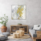 Surface Structure II by June Erica Vess on GIANT ART - yellow abstract
