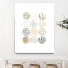 Neutral Pattern Play I by June Erica Vess on GIANT ART - brown abstract