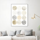 Neutral Pattern Play I by June Erica Vess on GIANT ART - brown abstract