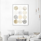 Neutral Pattern Play I by June Erica Vess on GIANT ART - brown abstract