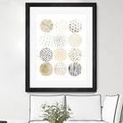 Neutral Pattern Play I by June Erica Vess on GIANT ART - brown abstract