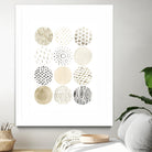 Neutral Pattern Play I by June Erica Vess on GIANT ART - brown abstract
