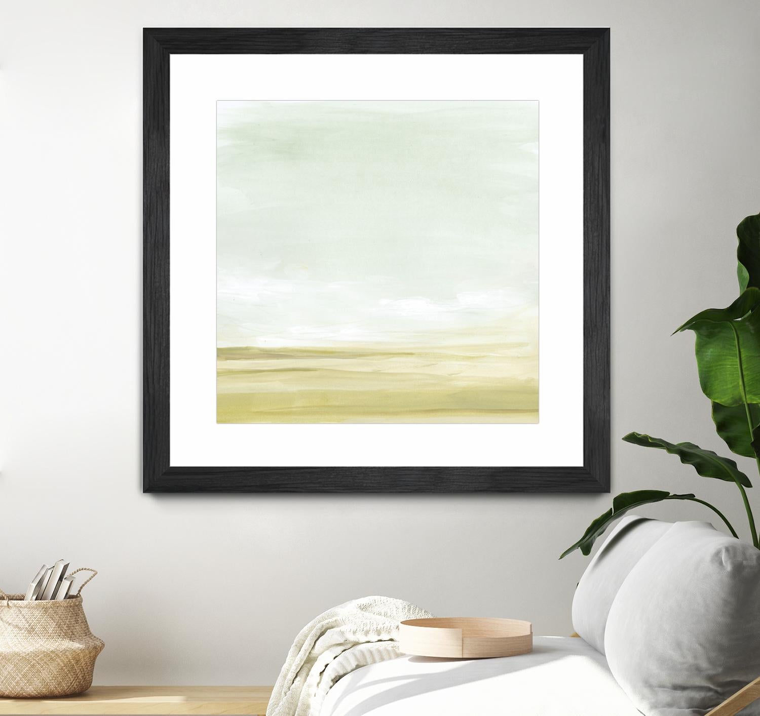 Intangible Horizon II by June Erica Vess on GIANT ART - green sea scene