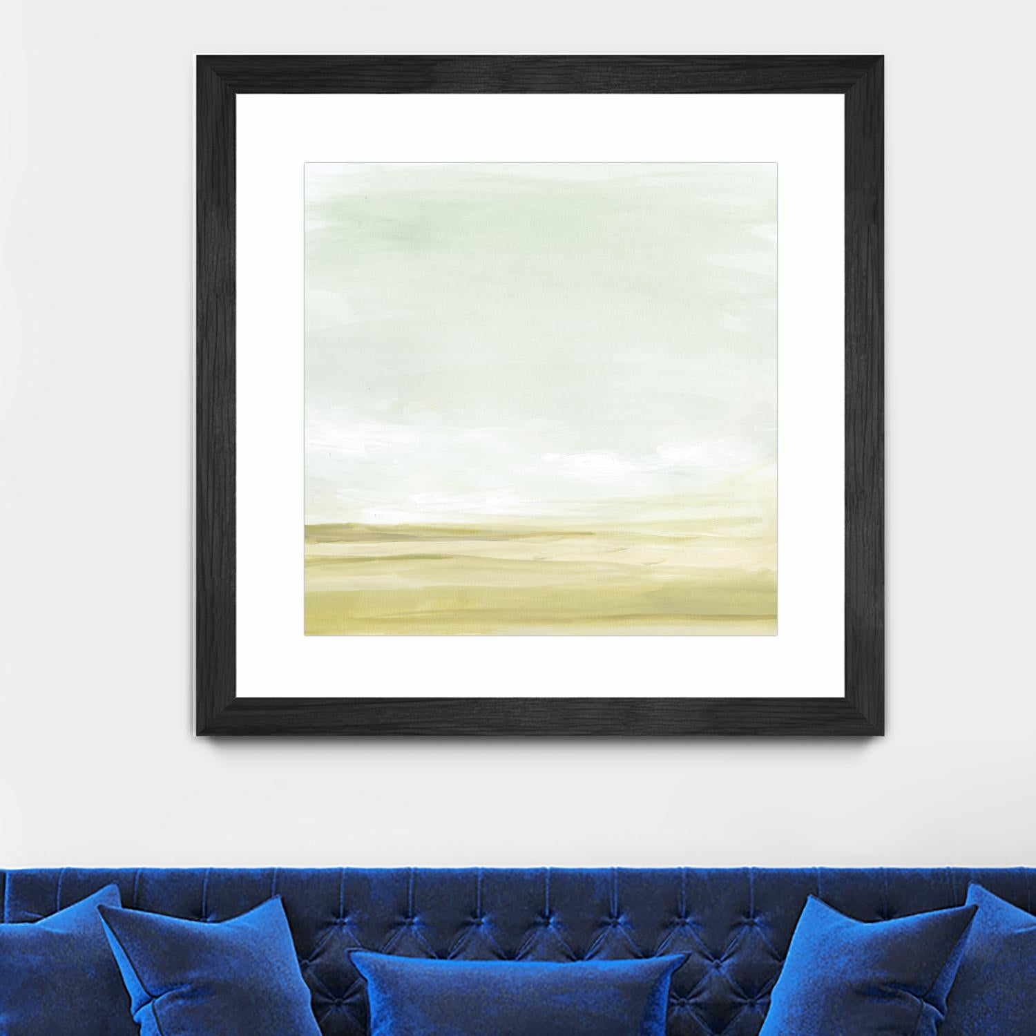 Intangible Horizon II by June Erica Vess on GIANT ART - green sea scene